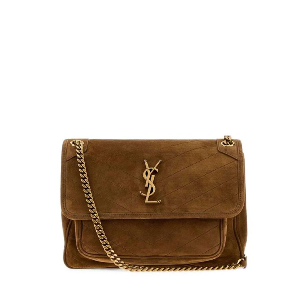 Saint Laurent Women Borsa "Niki" Media In Suede